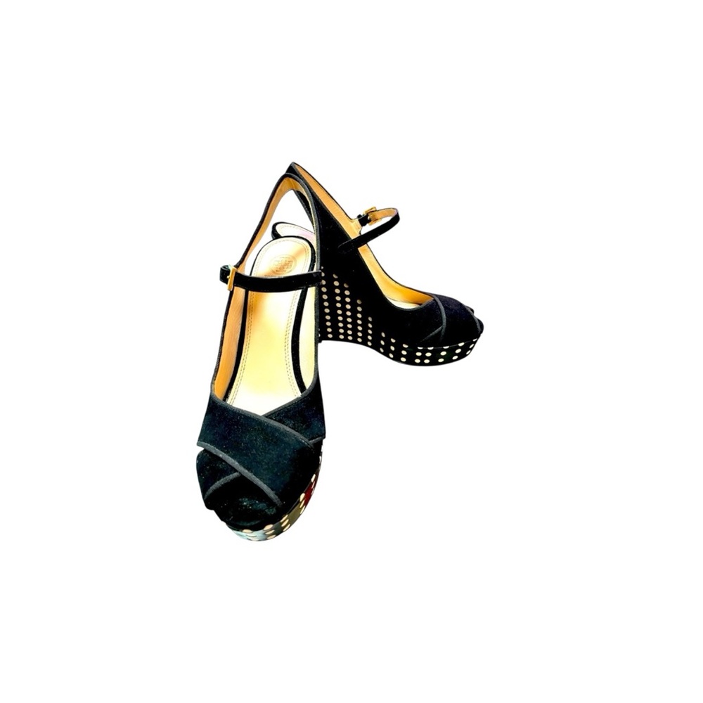 🖤Tory Burch Wedge Sandal’s 10.5 🎉🎉 SALE - Picture 4 of 5